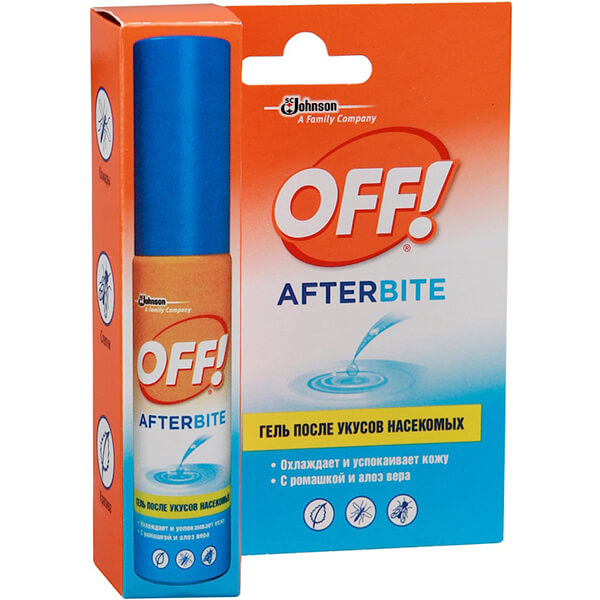 Аерозоль Off після укусів комах After bite